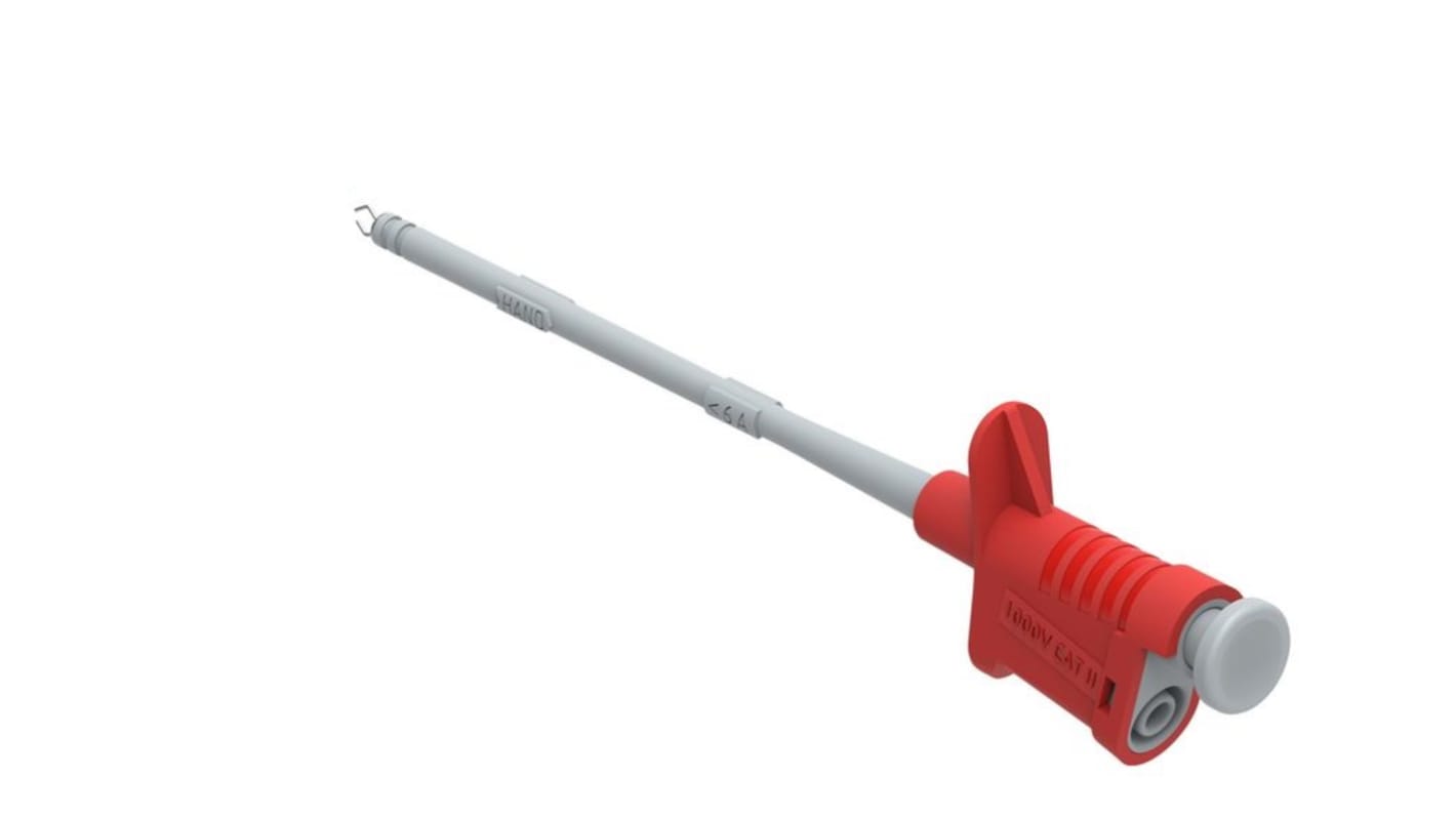 Sonda a clip RND, L. 162mm, col. Rosso