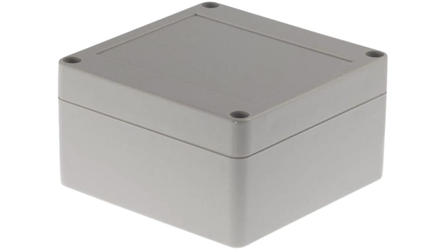 Plastic Enclosure 100x100x55mm Light Gre