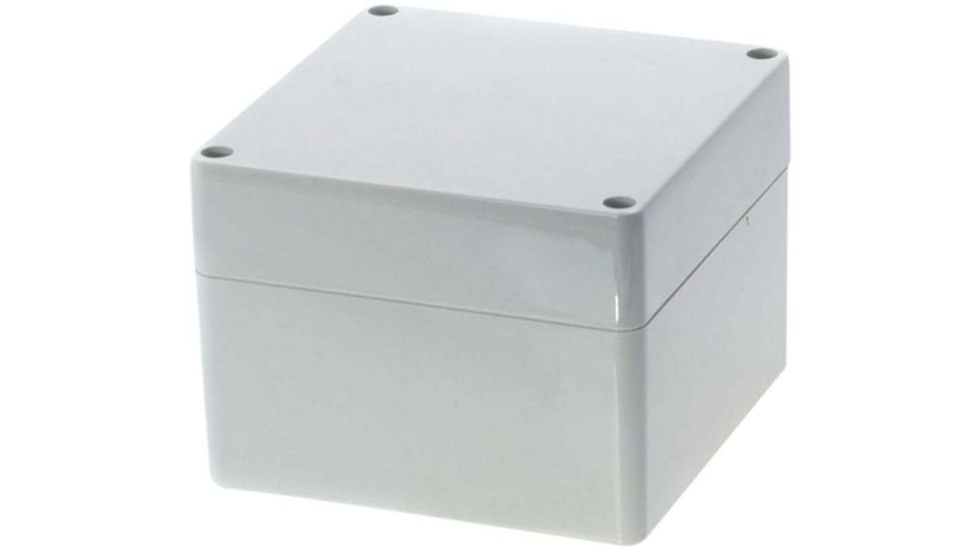 Plastic Enclosure 120x120x90mm Light Gre