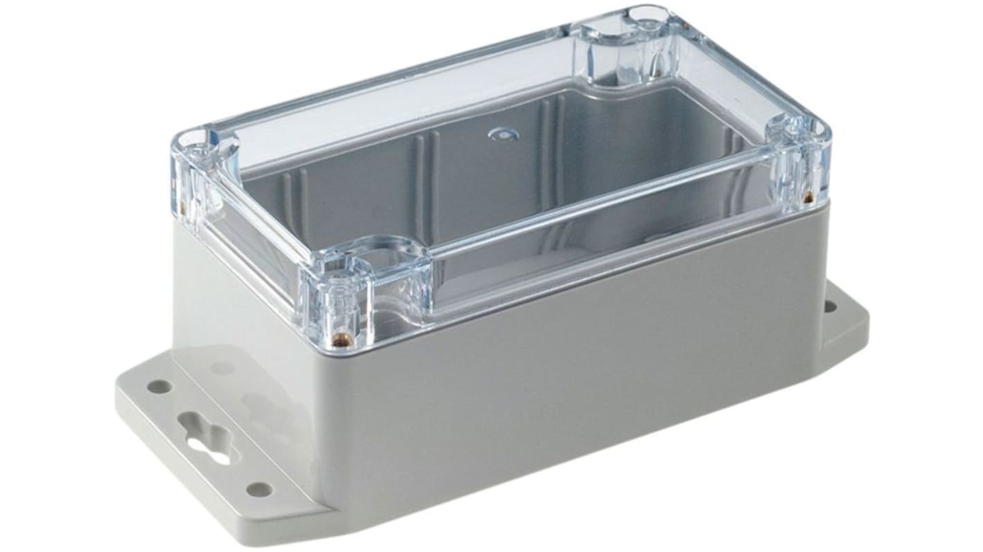 Plastic Enclosure 66.4x145x55mm Light Gr