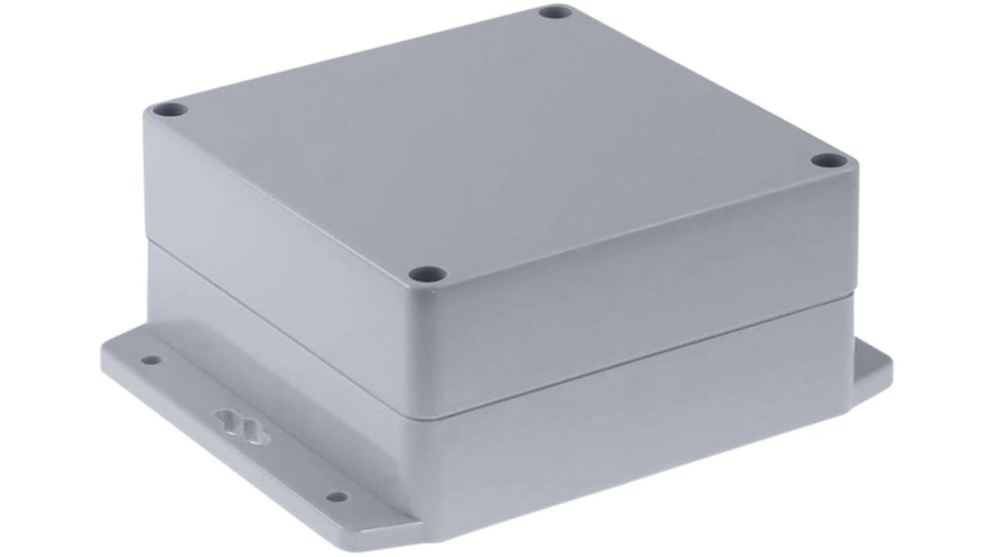 Plastic Enclosure 120x120x60mm Light Gre