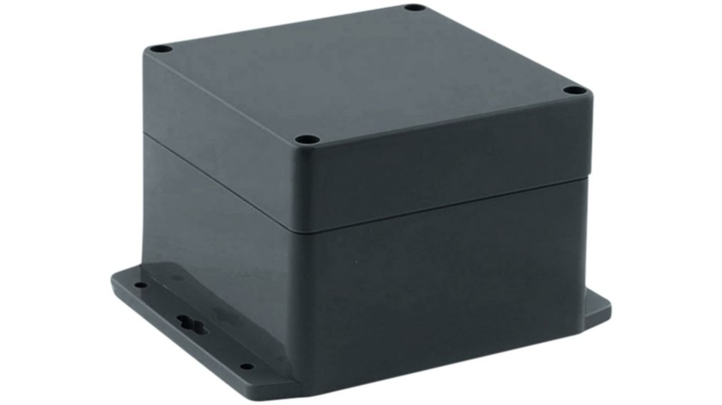Plastic Enclosure 120x120x90mm Dark Grey