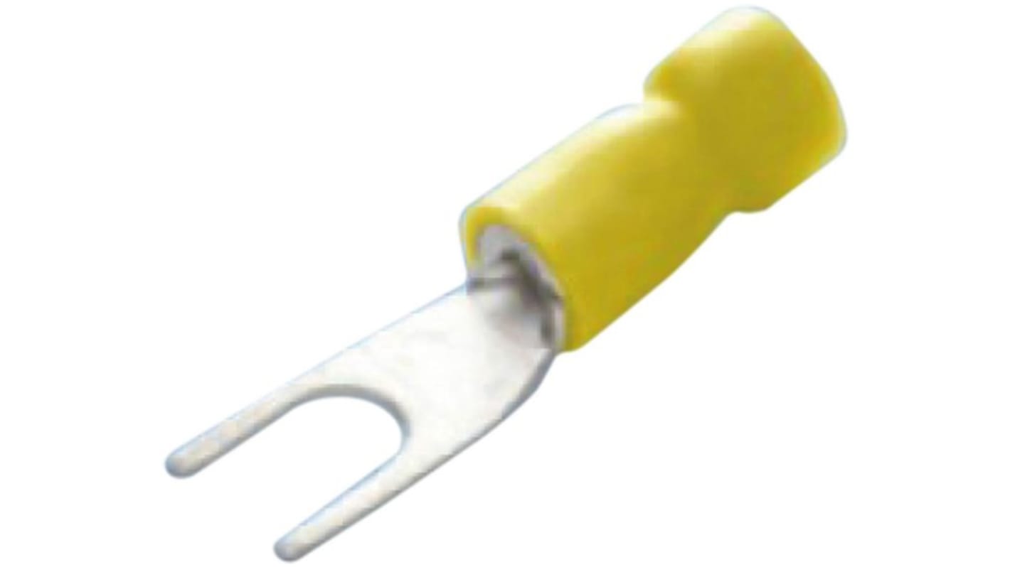 Spade terminal yellow 6.4mm