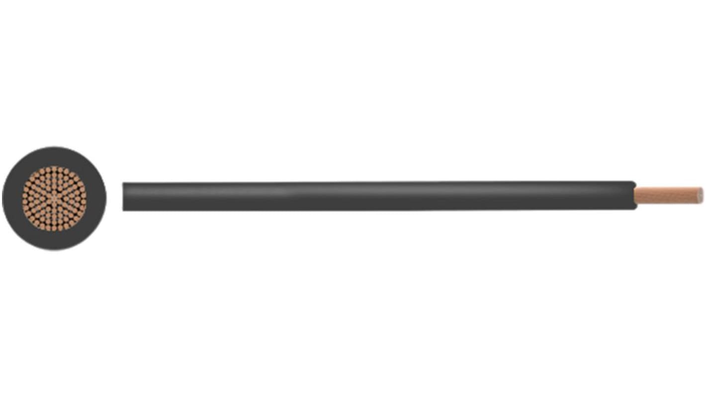 Stranded Wire PVC 2.50mm BLK 100M