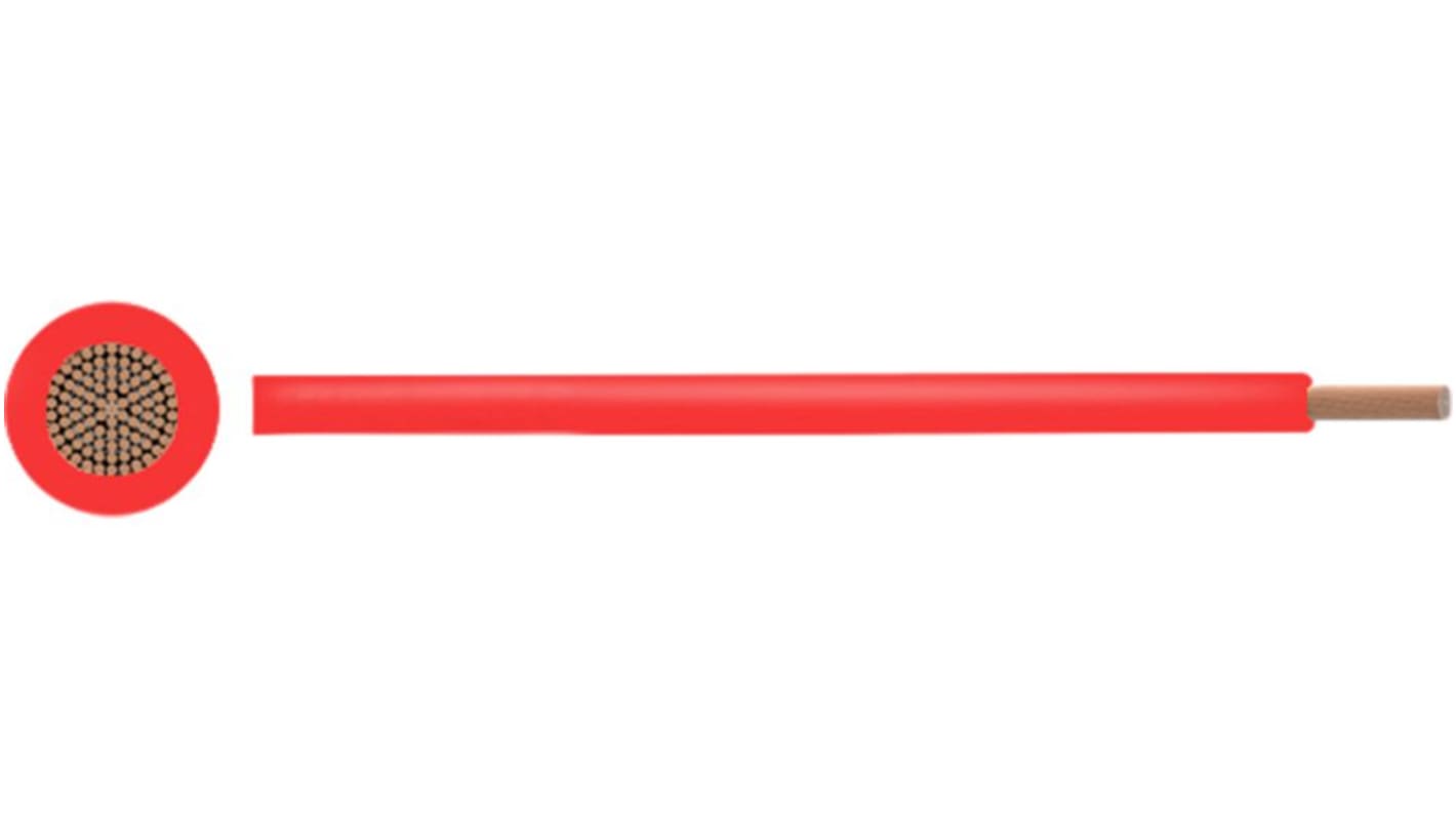 Stranded Wire LSZH 1.50mm RED 100M