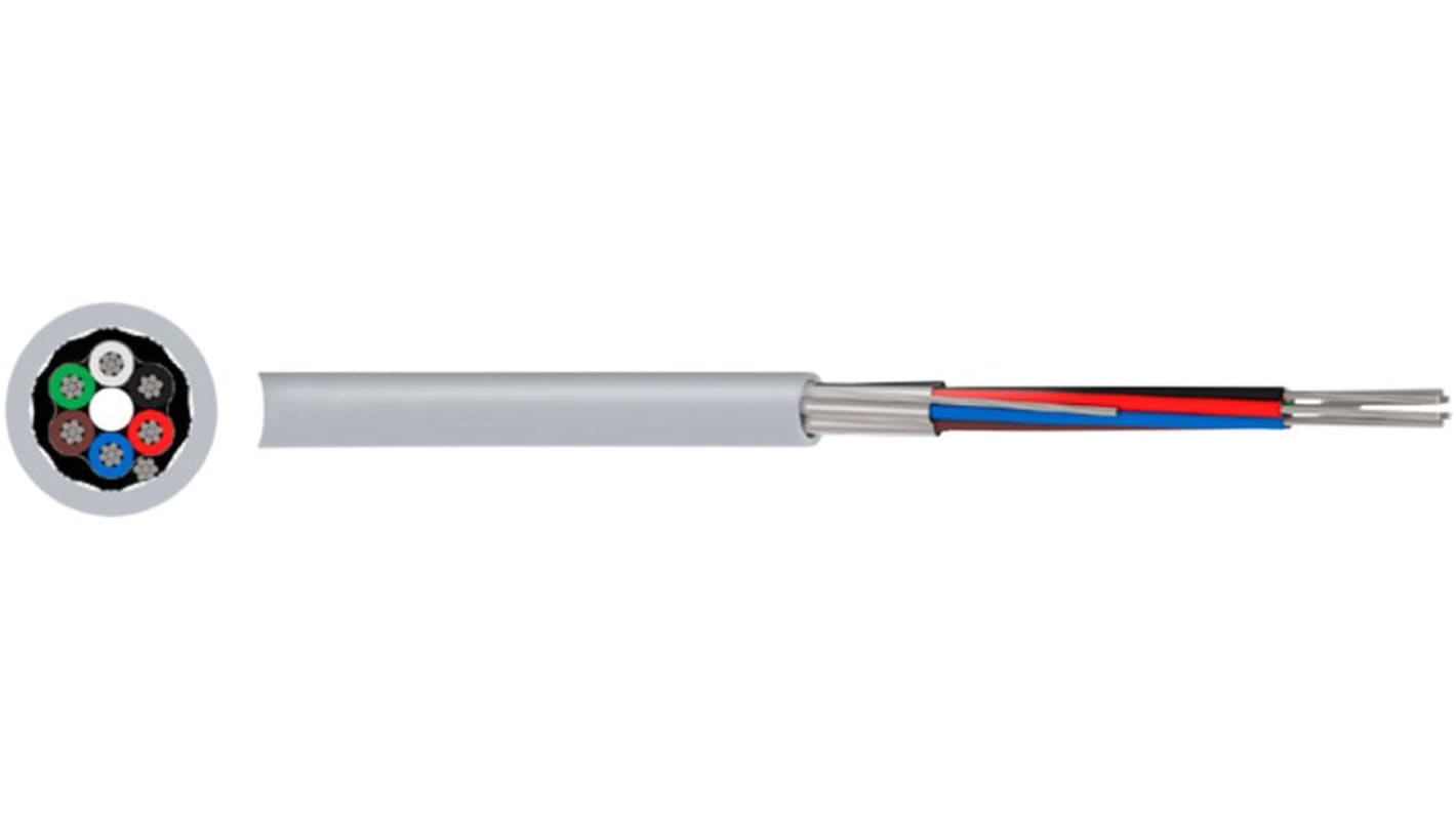 Multicore FS LSF 6x20mm GRY 100M