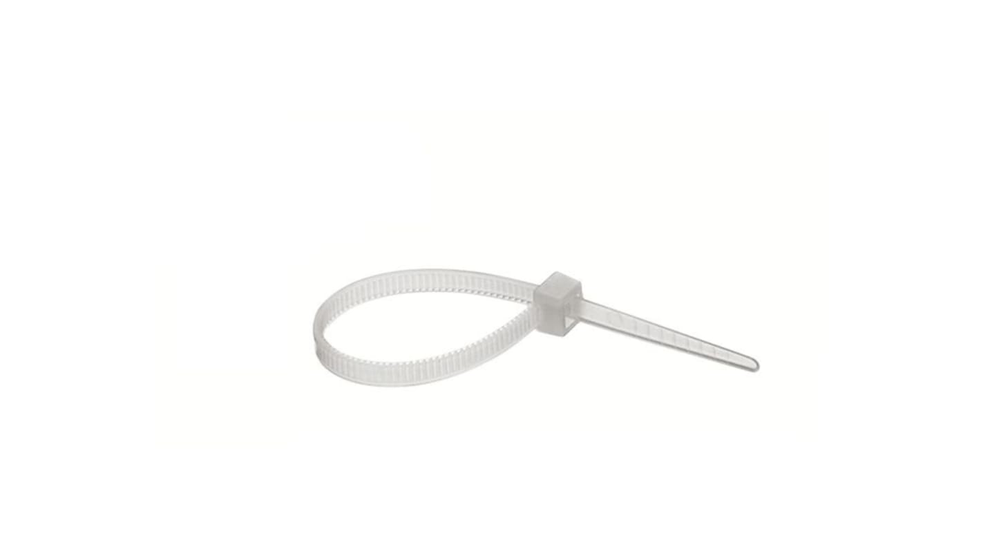 Cable Tie 2.5x200 Natural Pack 100