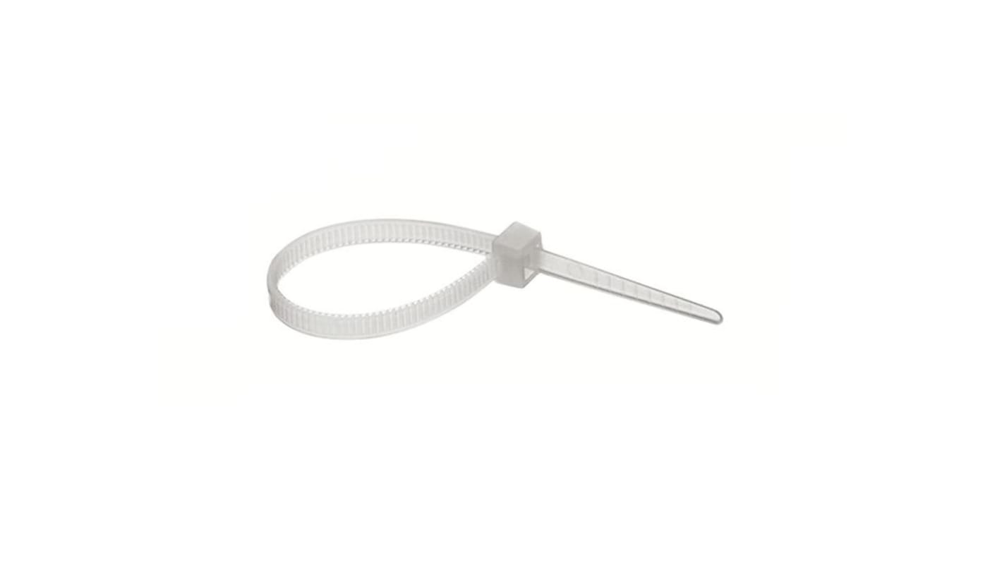 Cable Tie 4.8x200 Natural Pack 100