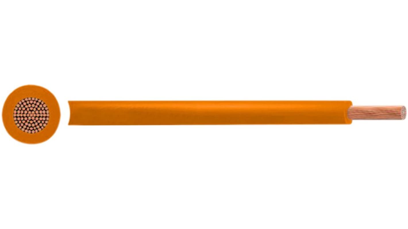 Tri Rated PVC 6.00mm HO7V2-K ORG 100M