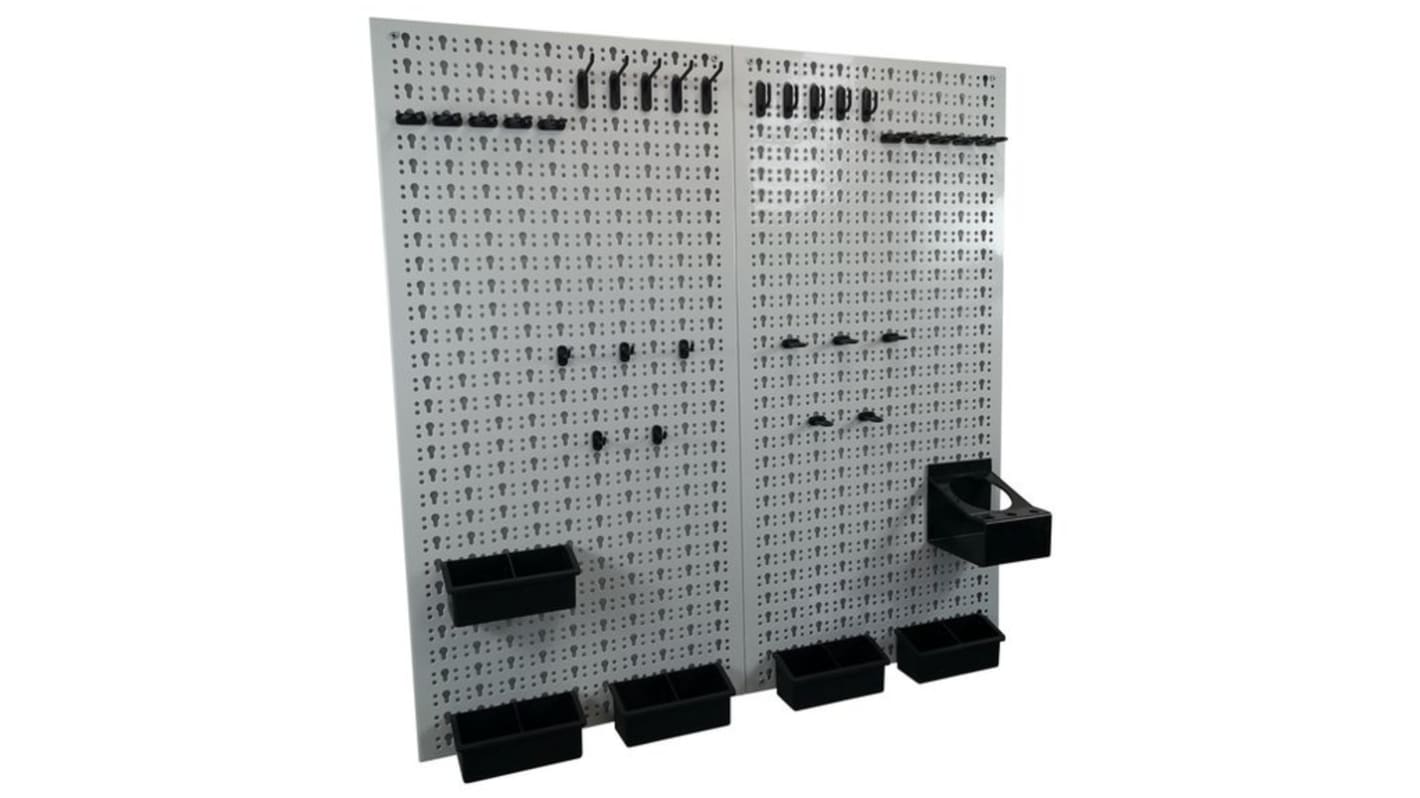 35 PCS Pegboard Tool Wall