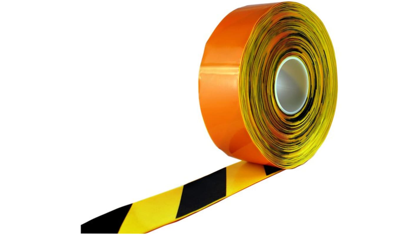 Perma Stripe Hazard Black/Yellow 50mm x