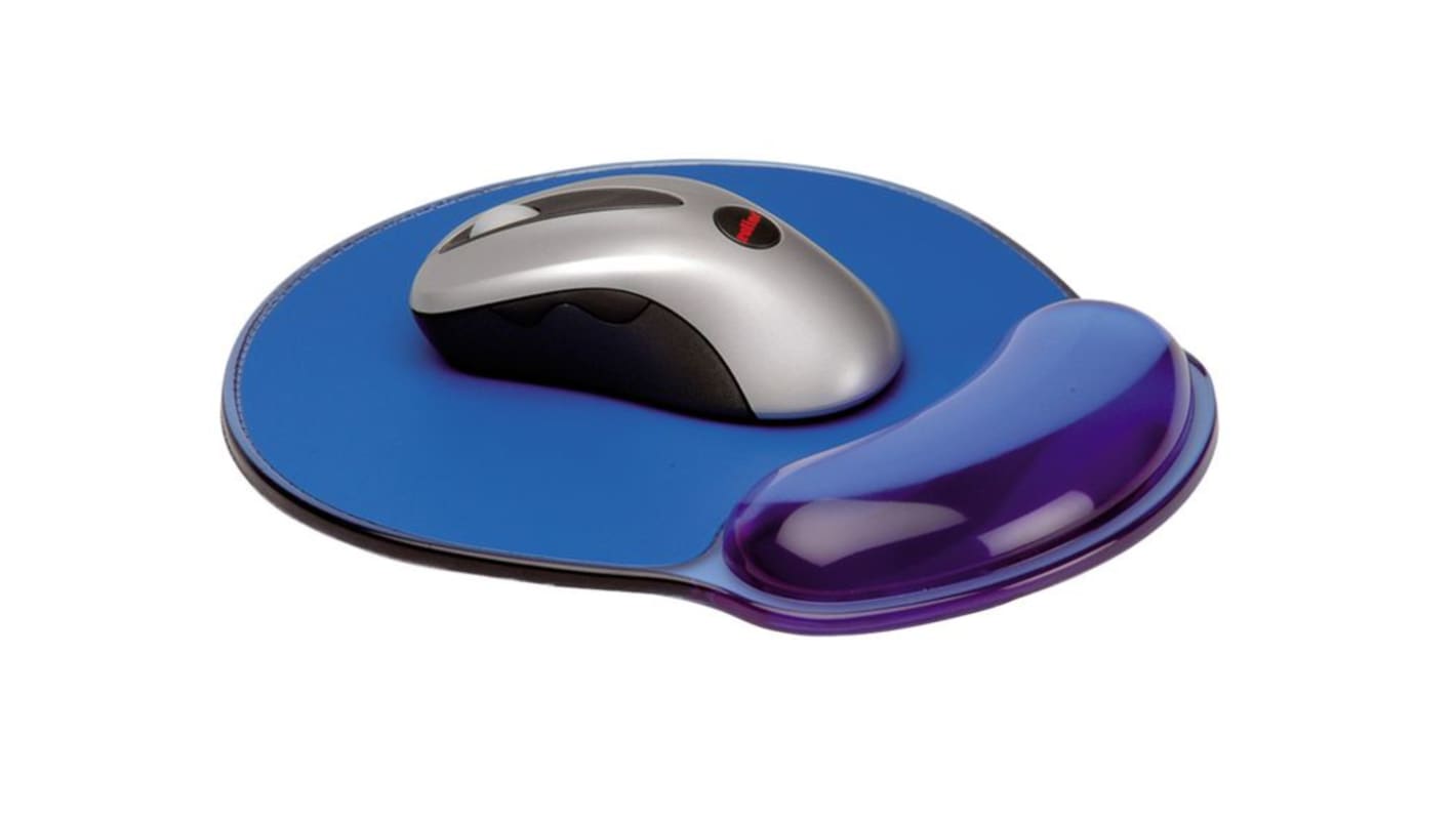 Mousepad with Wristrest, blue