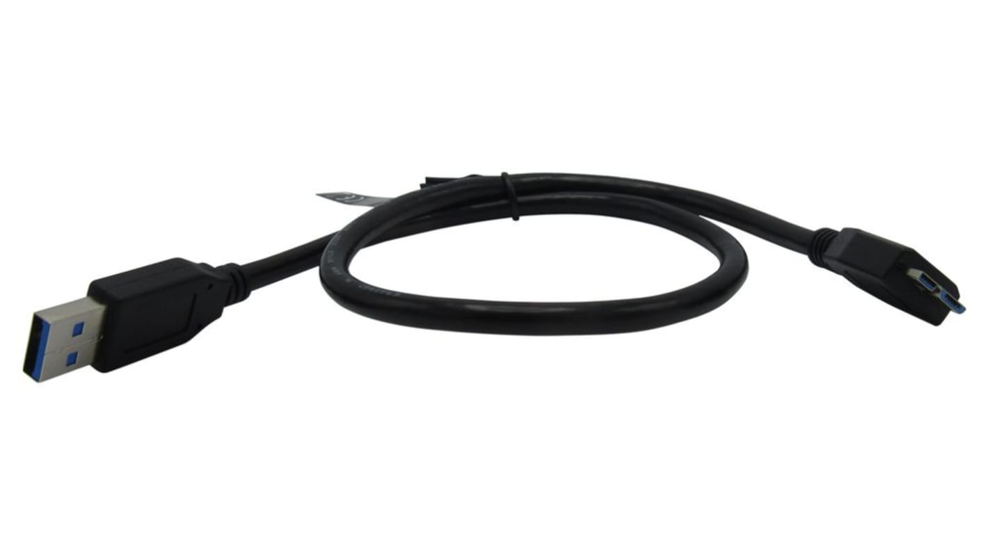 Micro USB 3.0 cable 0.5m Black