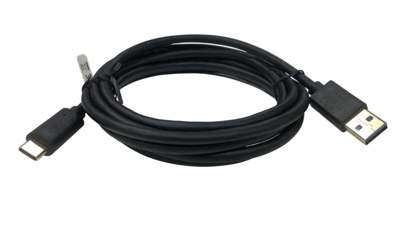RND USB 3.1, Male USB C to Male USB A, 2m
