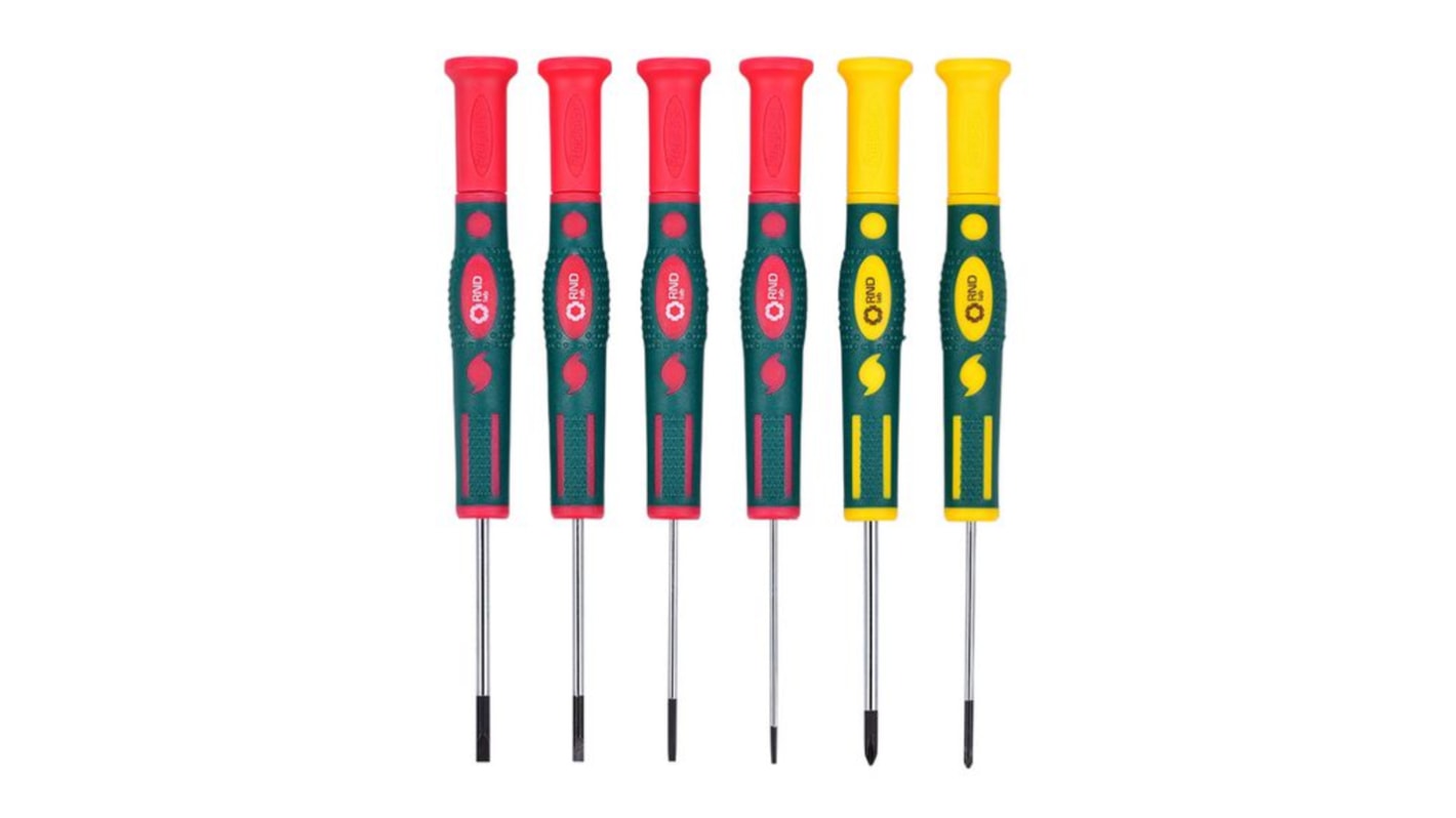 RND Phillips, Slotted Precision Screwdriver Set