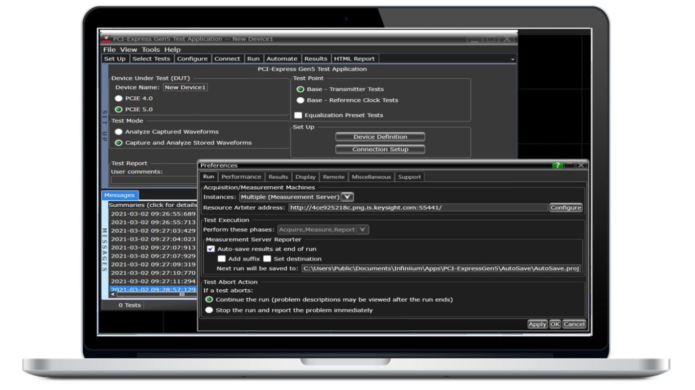 Keysight 示波器软件, Infiniium 系列, Oscilloscope Analysis