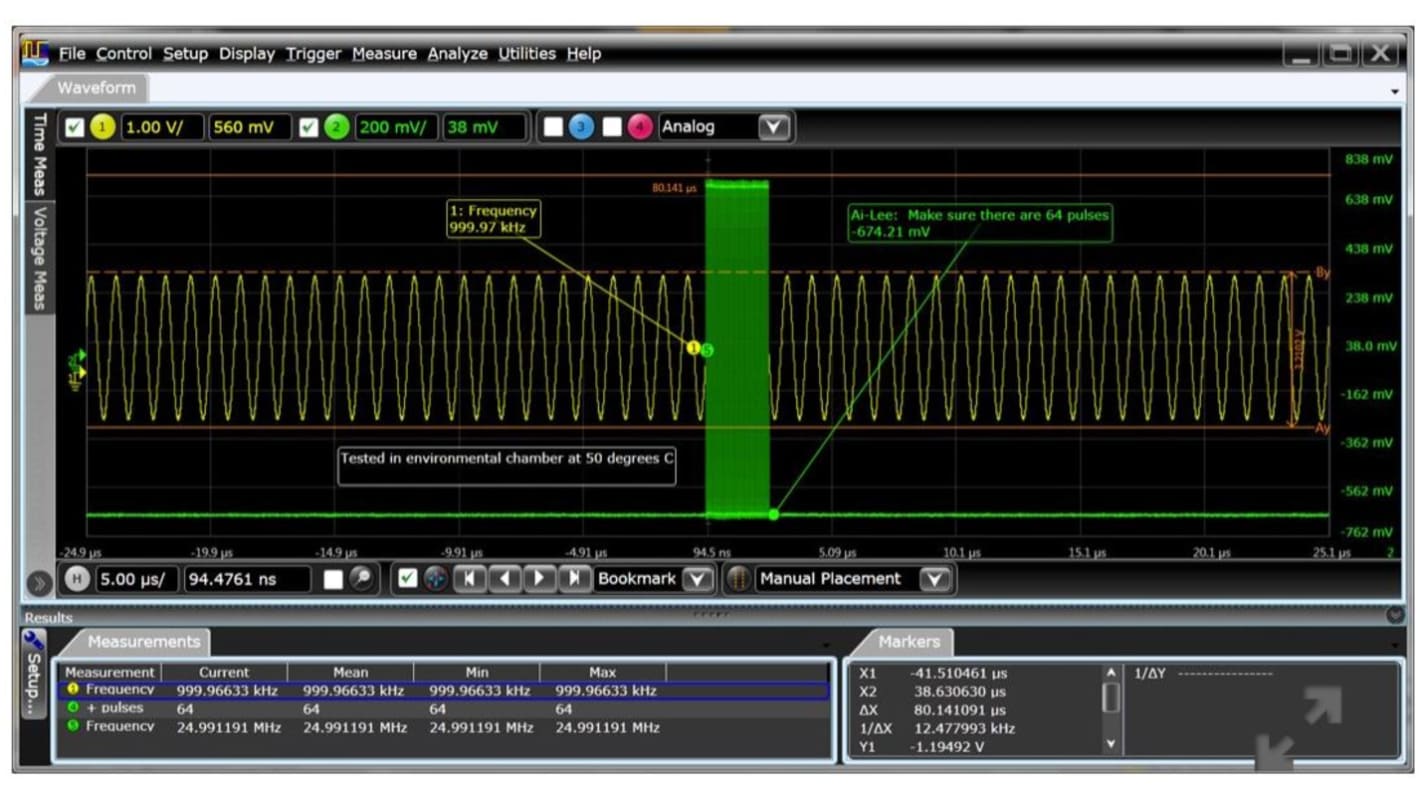 Software per oscilloscopi per Serie Infiniium
