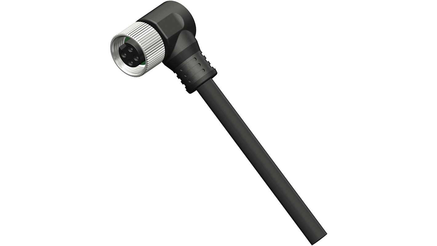 Kabel do siłownika/czujnika Złącze A Okrągłe 7/8 cala liczba rdzeni 4 długość 5m Rodzaj A Żeńskie