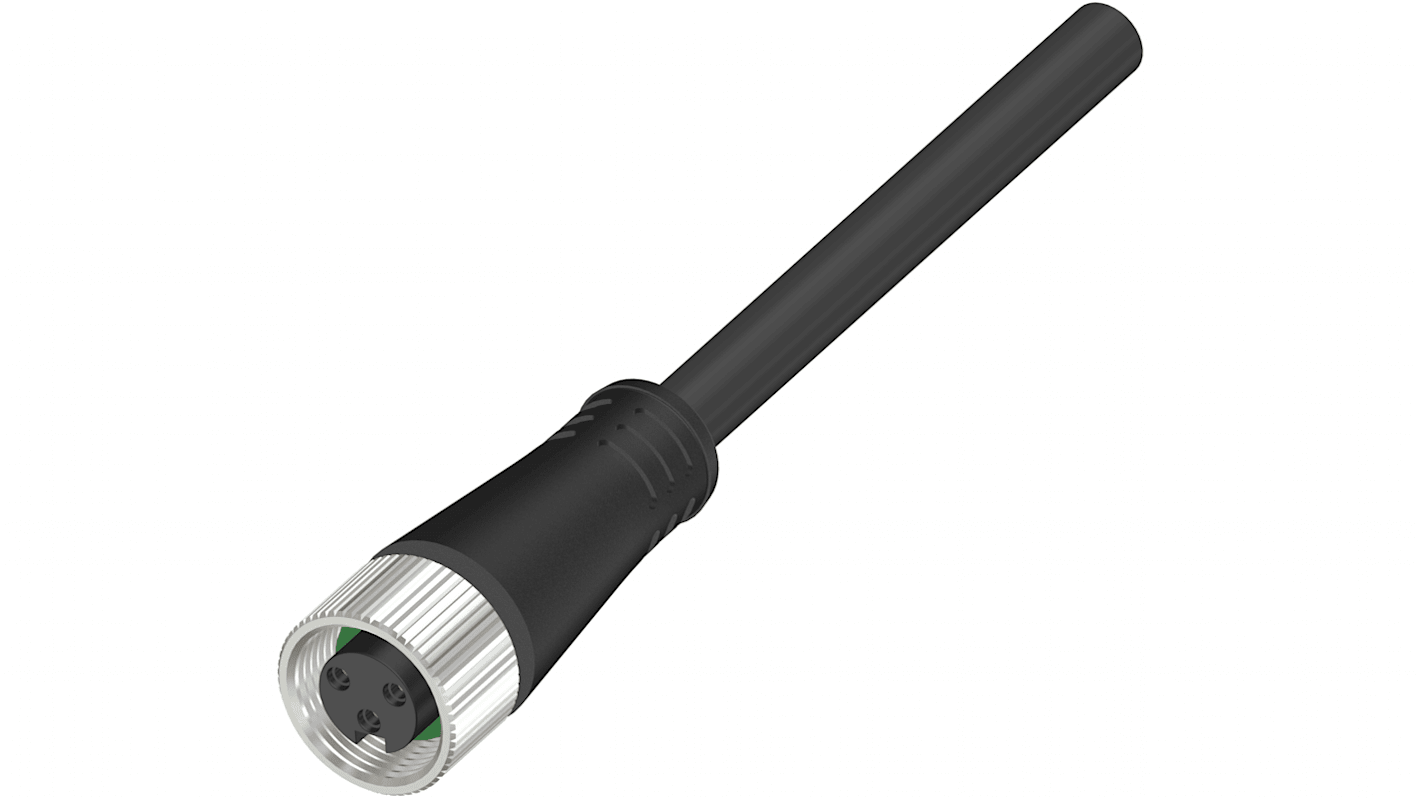 Kabel do siłownika/czujnika Złącze A Okrągłe 7/8 cala liczba rdzeni 3 długość 5m Rodzaj A Żeńskie