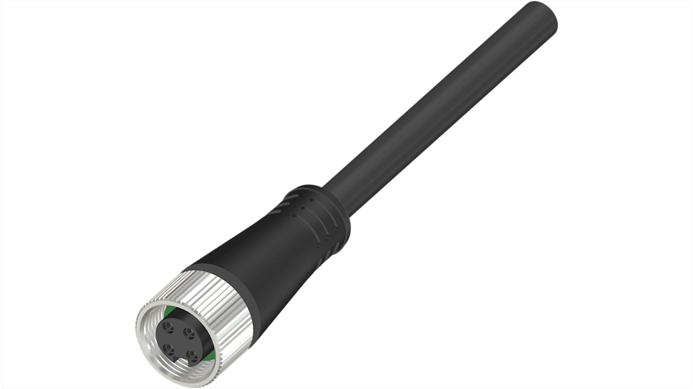 Kabel do siłownika/czujnika Złącze A Okrągłe 7/8 cala liczba rdzeni 4 długość 10m Rodzaj A Żeńskie