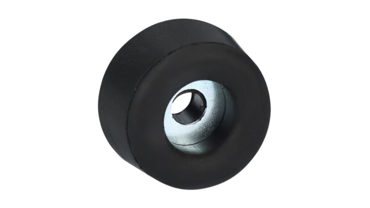 Nelco Anti Vibration Mount, Rubber Foot