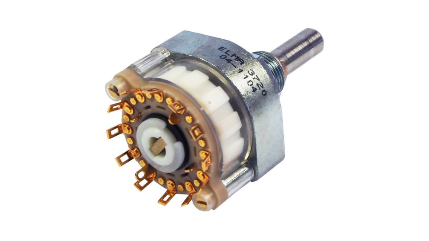 Elma, 12 Position Rotary Switch, 2A, Solder Lug