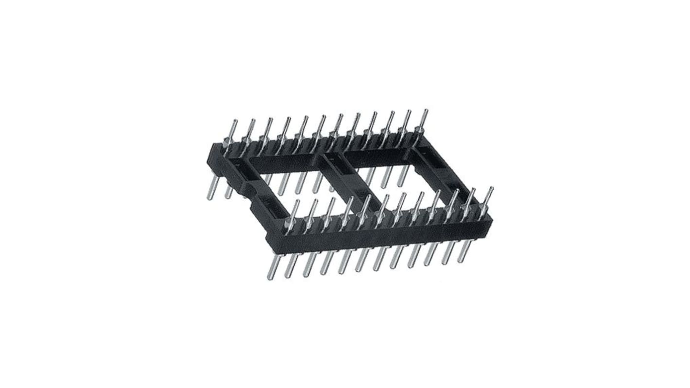 Preci-Dip 2.54mm Pitch 8 Way IC Socket