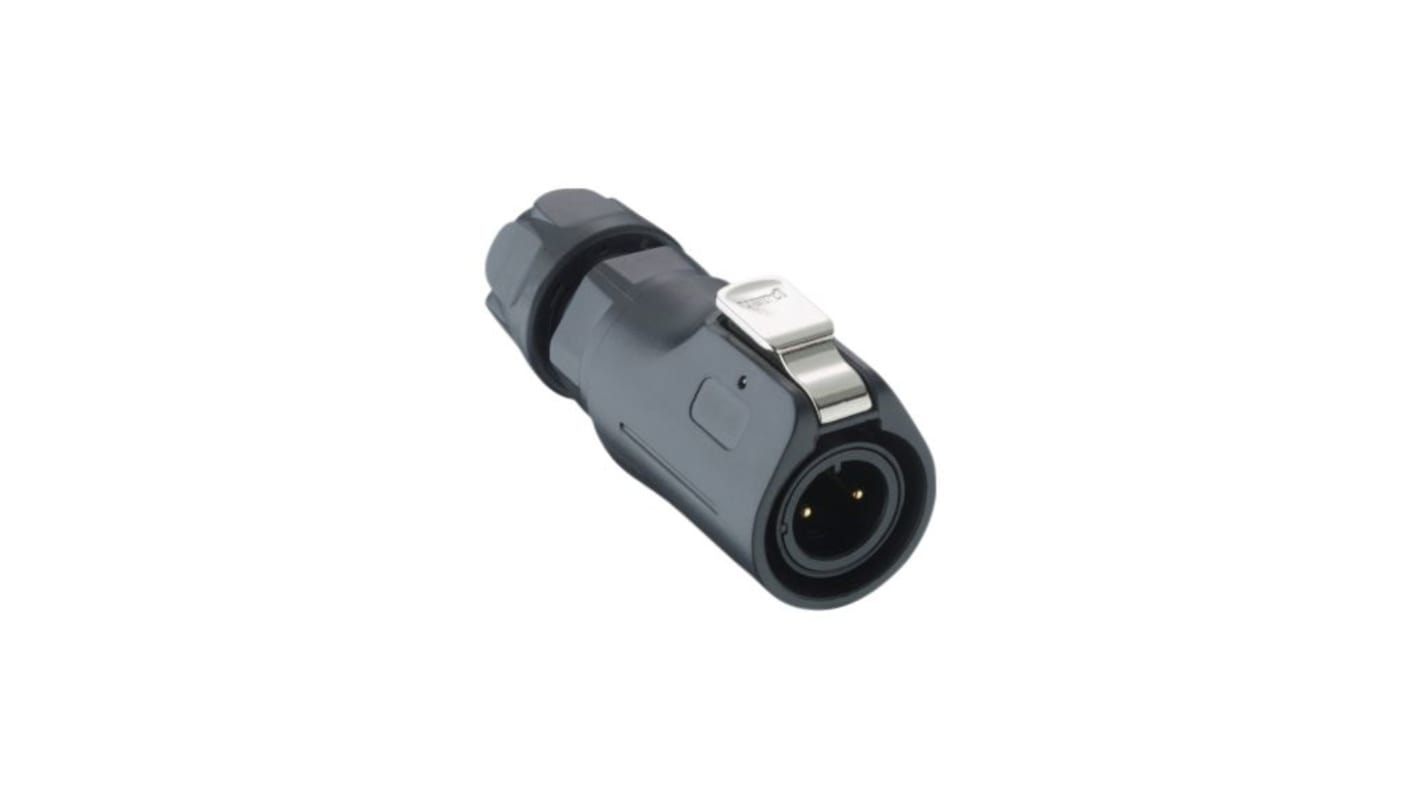 Cable Plug, Size 12, 4-5.5mm, Solder, 2P