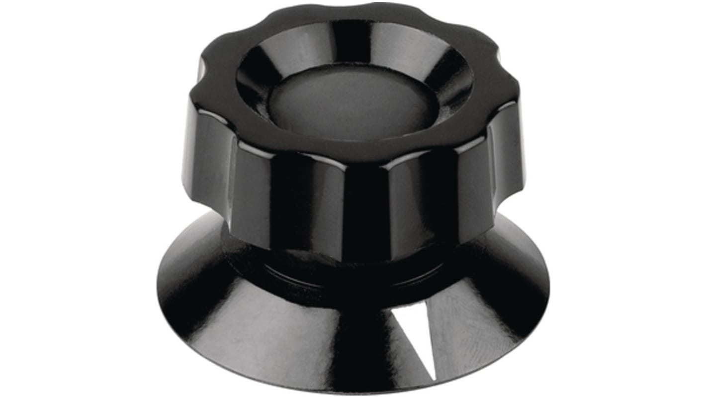 Adjusting knob Black 50mm