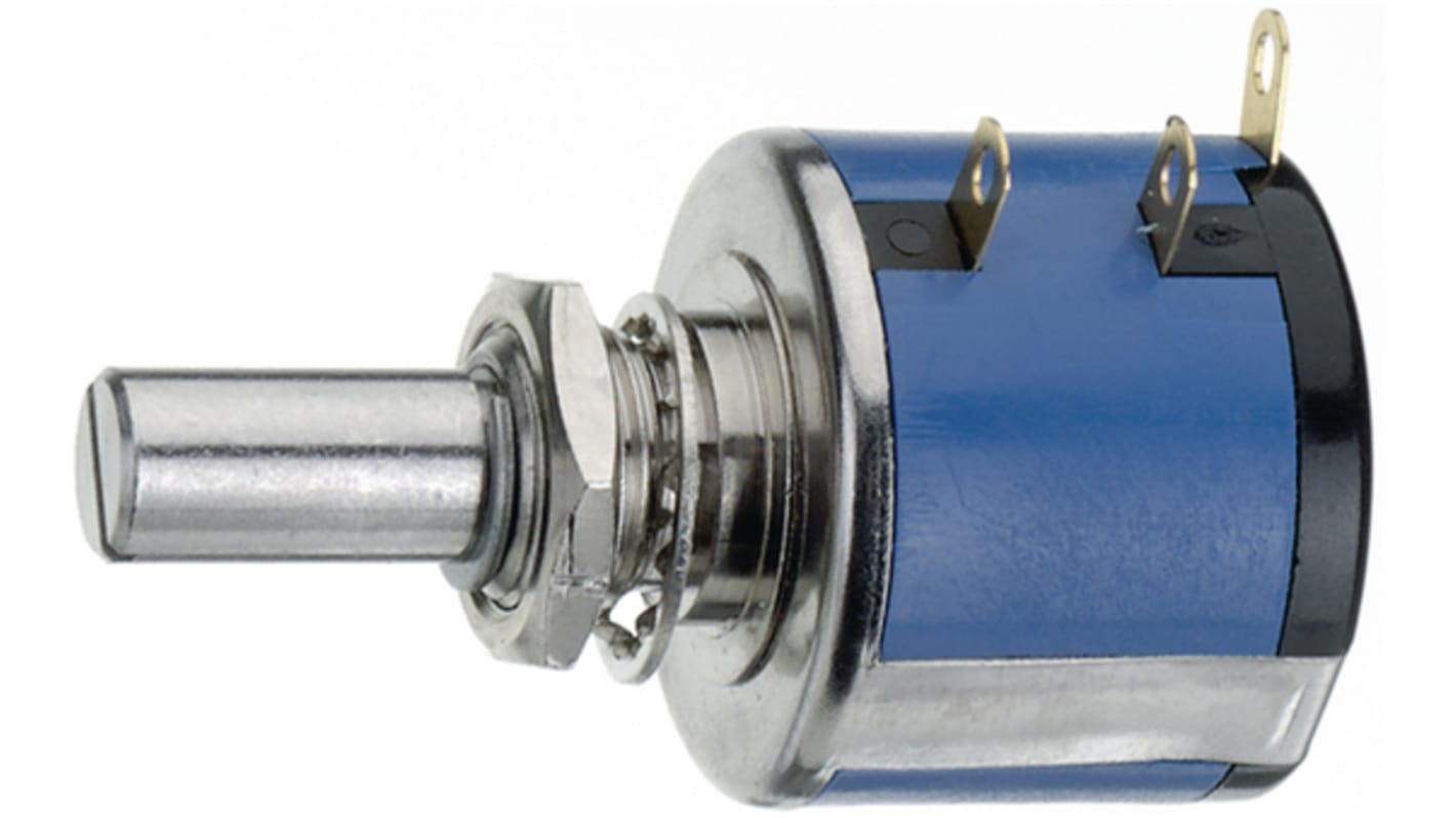 Vishay 1kΩ Precision Potentiometer 10-Turns Panel Mount, 534B1102JC