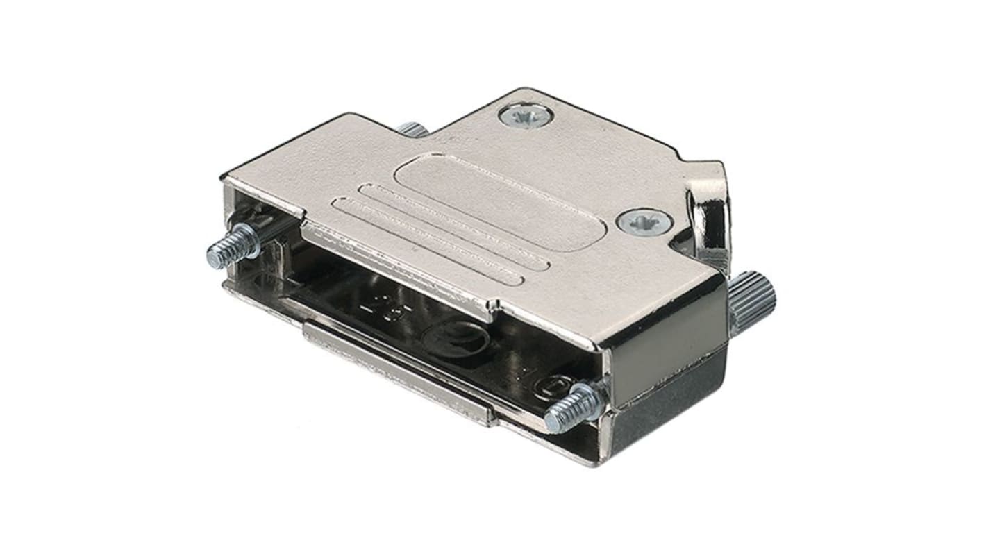 Deltron Connectors DVMA Series Zinc Alloy D Sub Backshell, Strain Relief