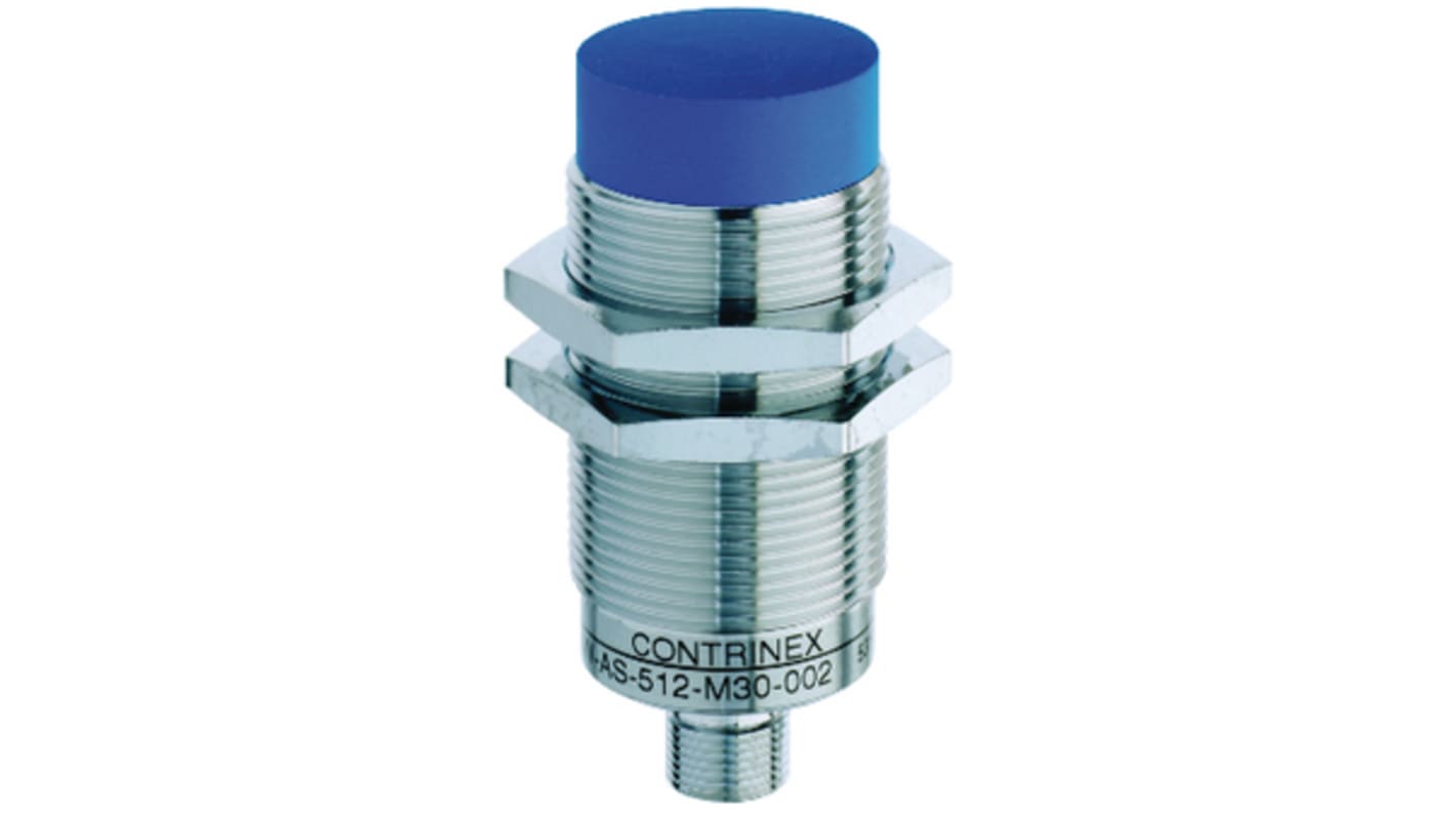 Rs-Online Sensore di prossimità Cilindro filettato Contrinex from Molex M30 rilevamento 40 mm 10 → 30 V CC