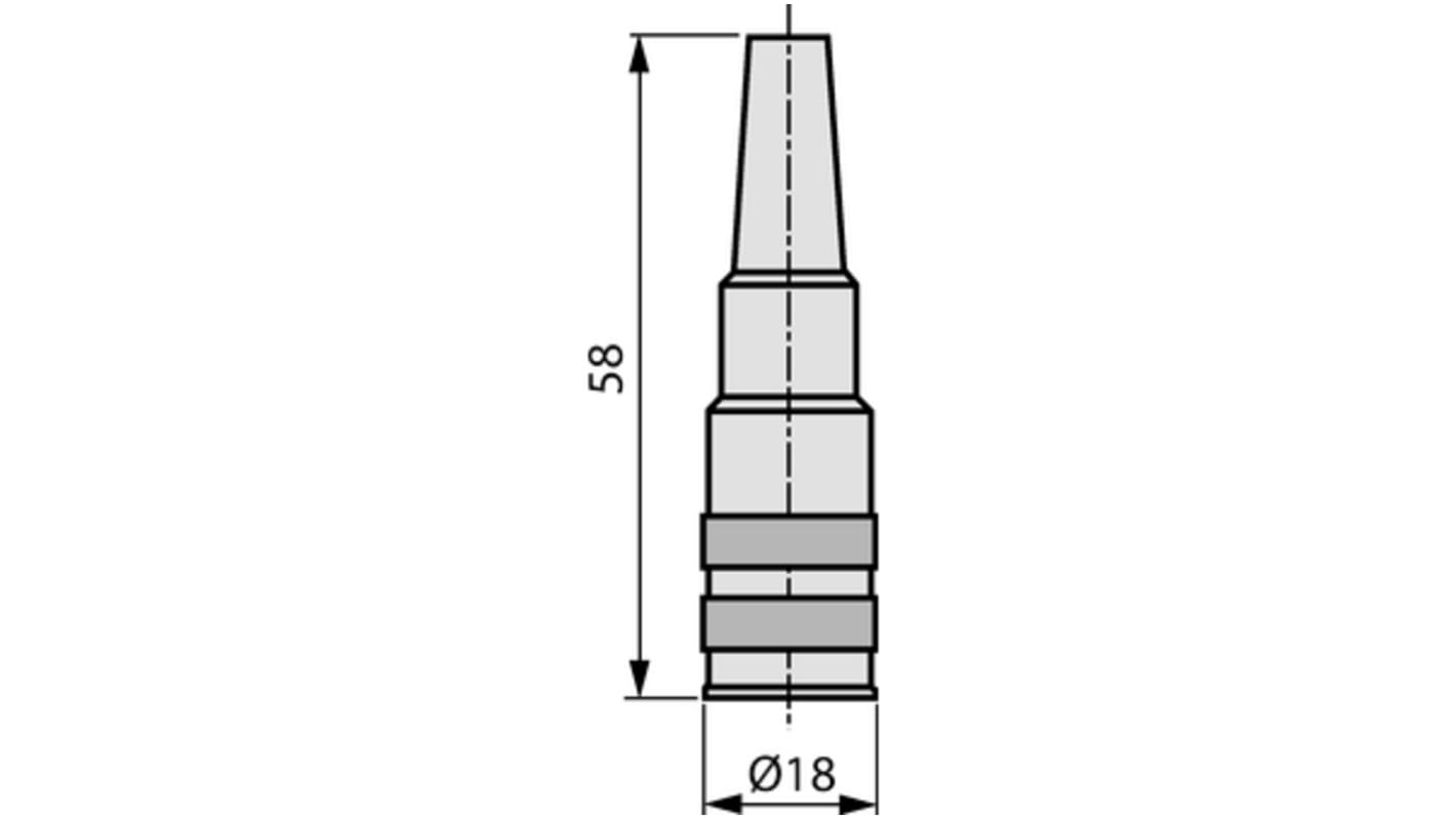 Novotechnik Industrial Circular Connectors, 5 Contacts, M16 Connector, Socket, Female, IP40