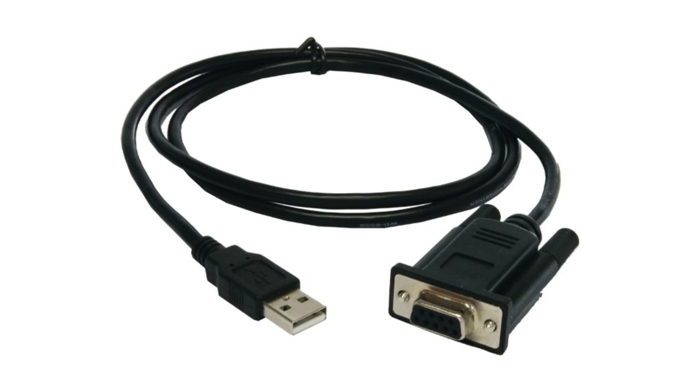 Exsys USB 2.0 USB A Male to RS232 Female Interface Converter