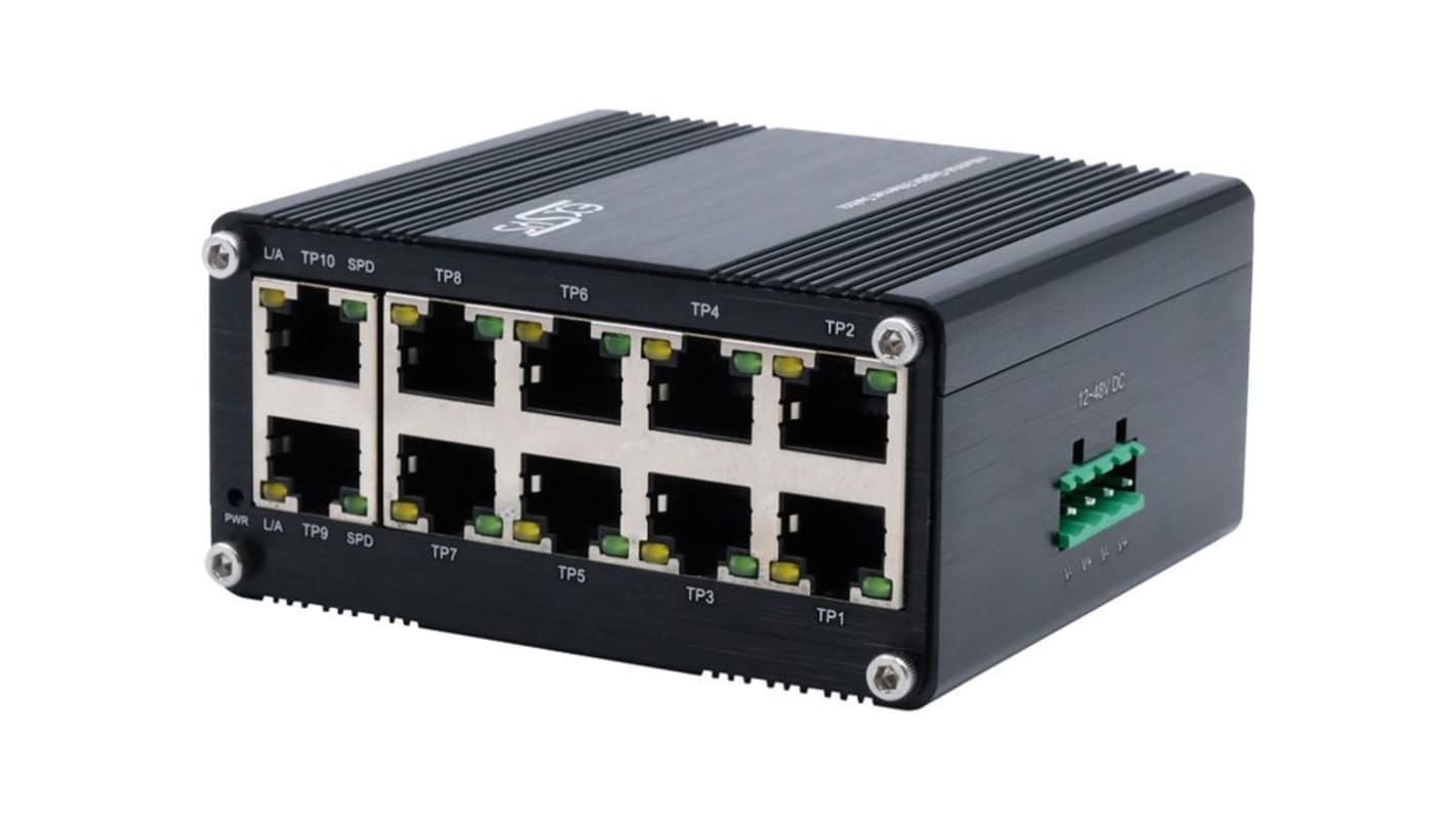 Exsys EX-62025, Unmanaged 10 Port Ethernet Switch