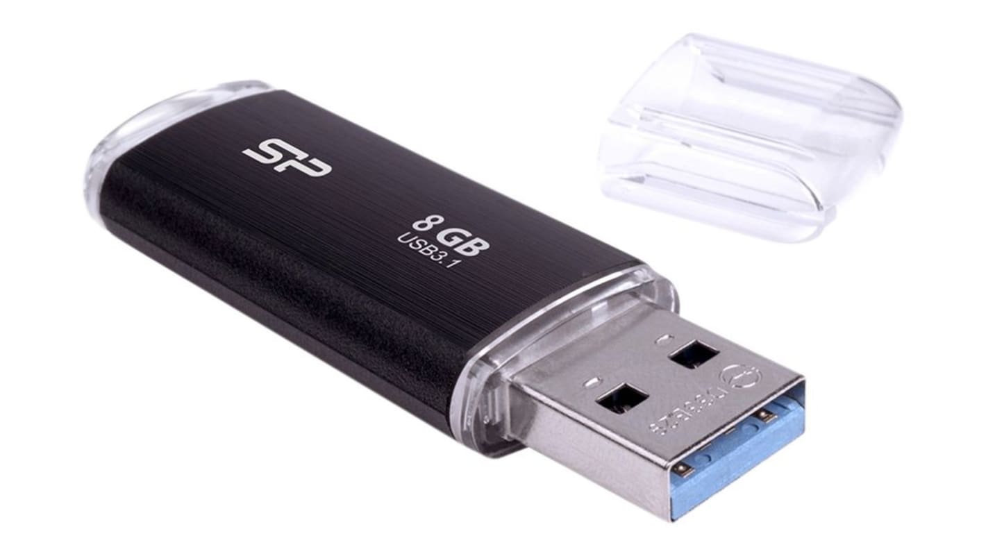 Silicon Power 8 GB USB 3.1 Flash Drive Blaze B02 USB-stick