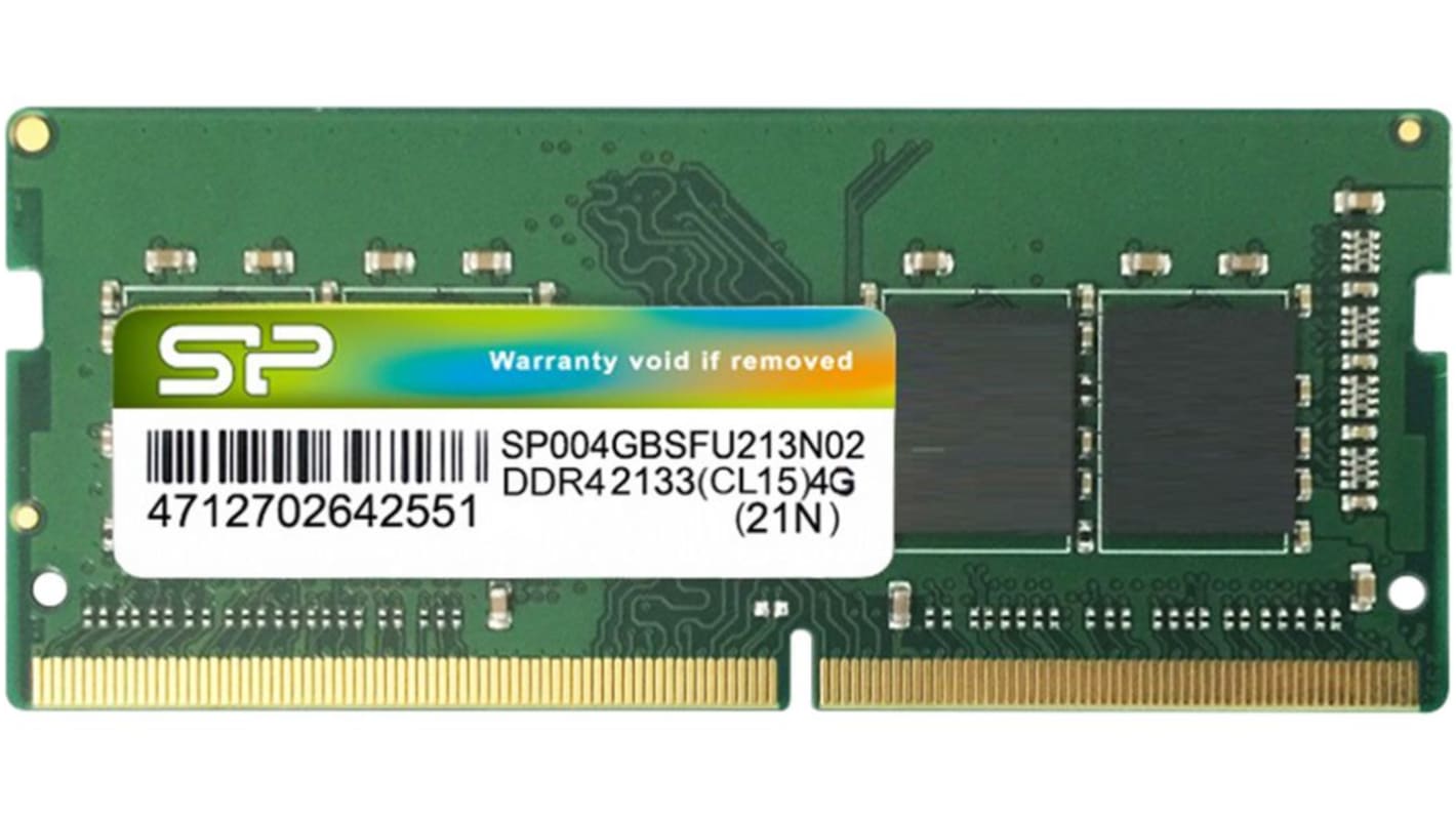 Silicon Power Arbeitsspeicher für Desktop, Laptop, 16 GB, 2400MHz DDR4, SODIMM