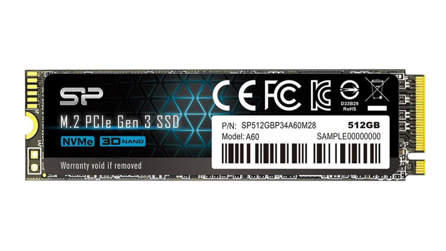 Silicon Power P34A60 M.2 (2280) 512 GB Internal SSD