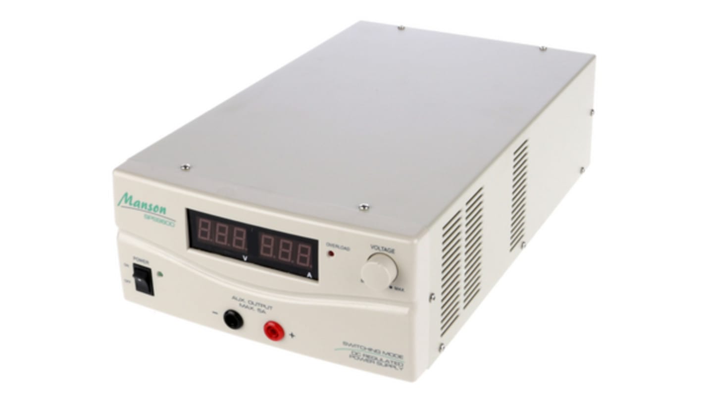 Zasilacz laboratoryjny 1 → 15V dc 60A Manson 900W Zasilacz laboratoryjny