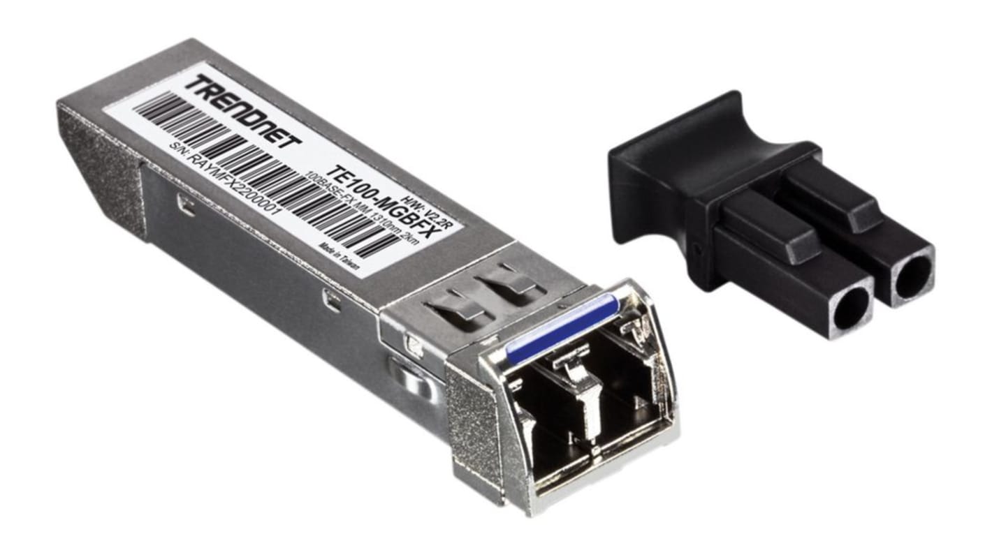 Trendnet TRENDnet Compatible Fibre Optic LC Duplex Female Multi Mode Transceiver Module, Full Duplex, 155Mbit/s