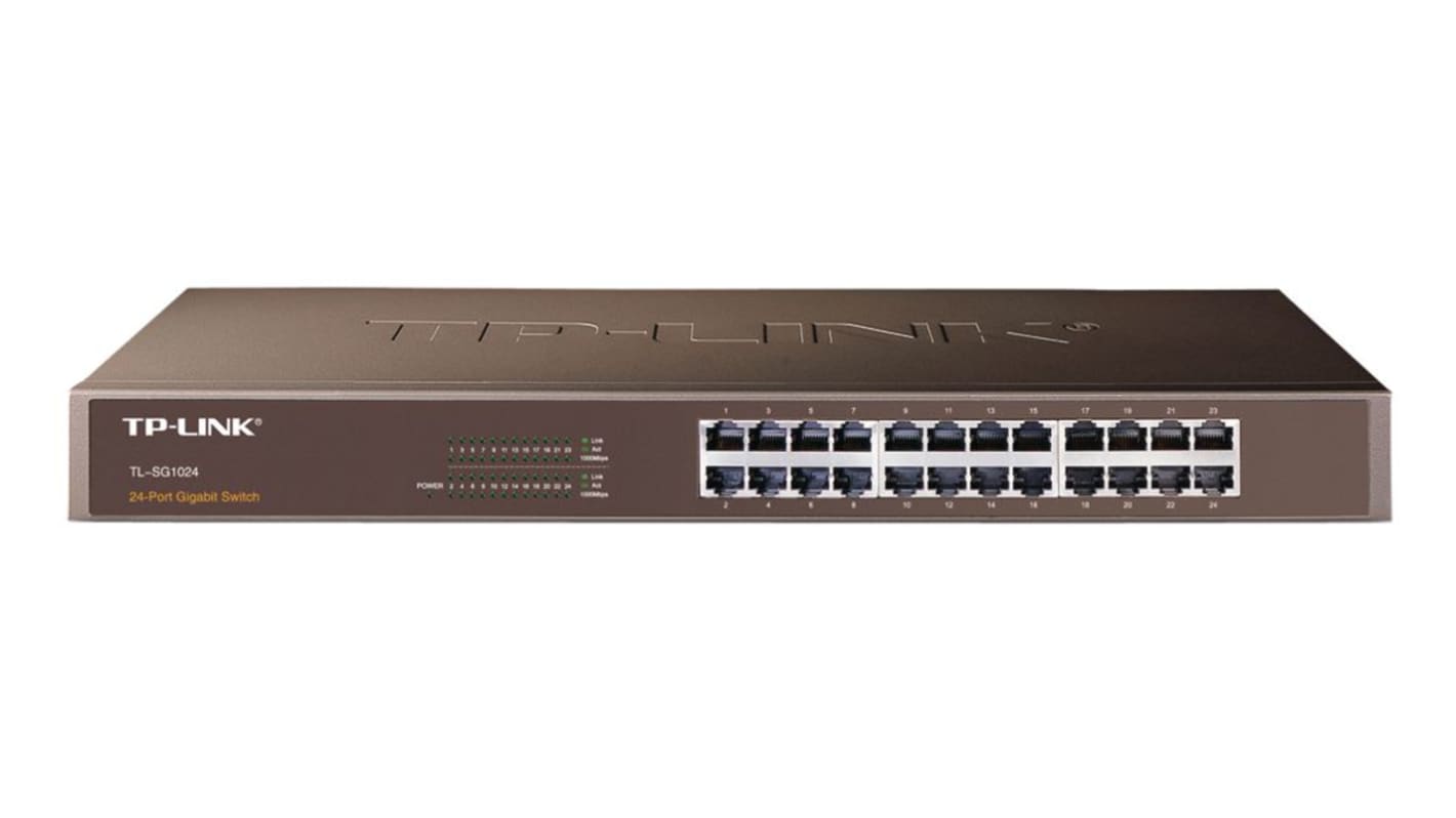 Switch Gigabit TP-Link , 24 ports puertos