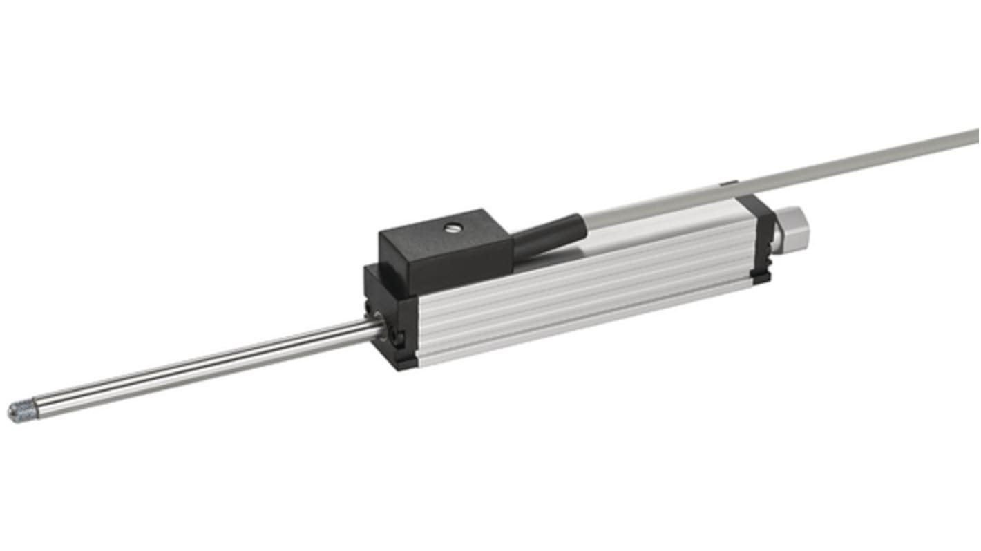 Novotechnik TR Series Linear Potentiometer Position Sensor, Voltage Divider Signal, Round Type