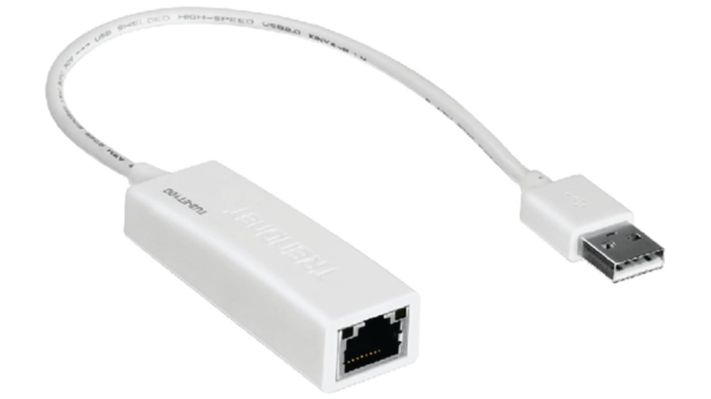 Trendnet USB 2.0 Netværksadapter porte, USB A til Ethernet, 10/100Mbit/s