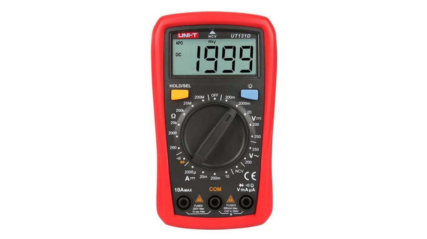 UNI-T UT131D Digitalt multimeter, 250V ac