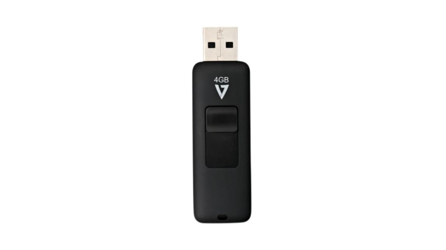 V7 USB-Stick, 4 GB, USB 2.0, VF24GAR-3E