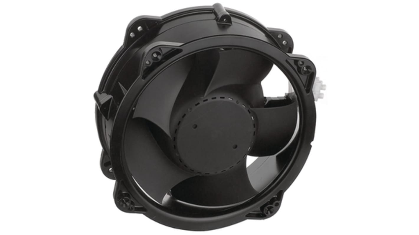 ebm-papst Axial Fan, 230 V ac, ac Operation, 815m³/h, 67 / 87W, 0.39 / 0.44A Max, IP44, 260 x 260 x 80mm