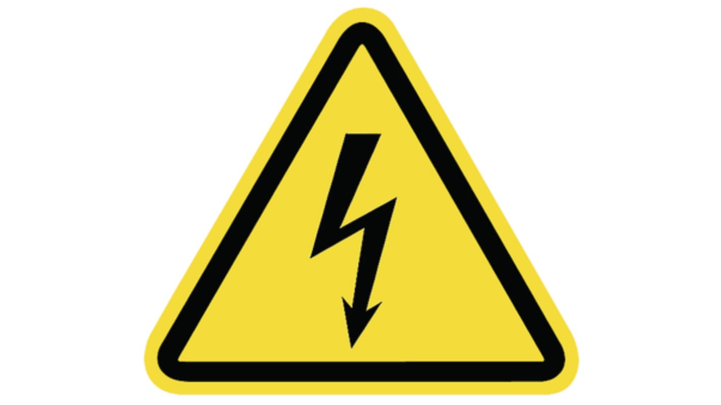 Etichetta di sicurezza Pericolo elettricità ""