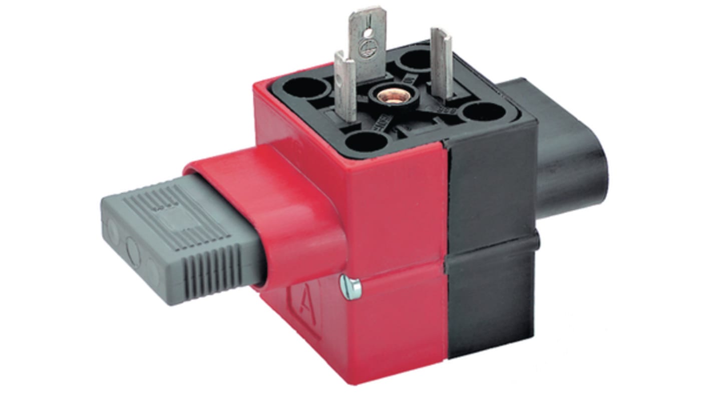 Hirschmann Solenoid Valve Adapter for use with Cable Socket Model A
