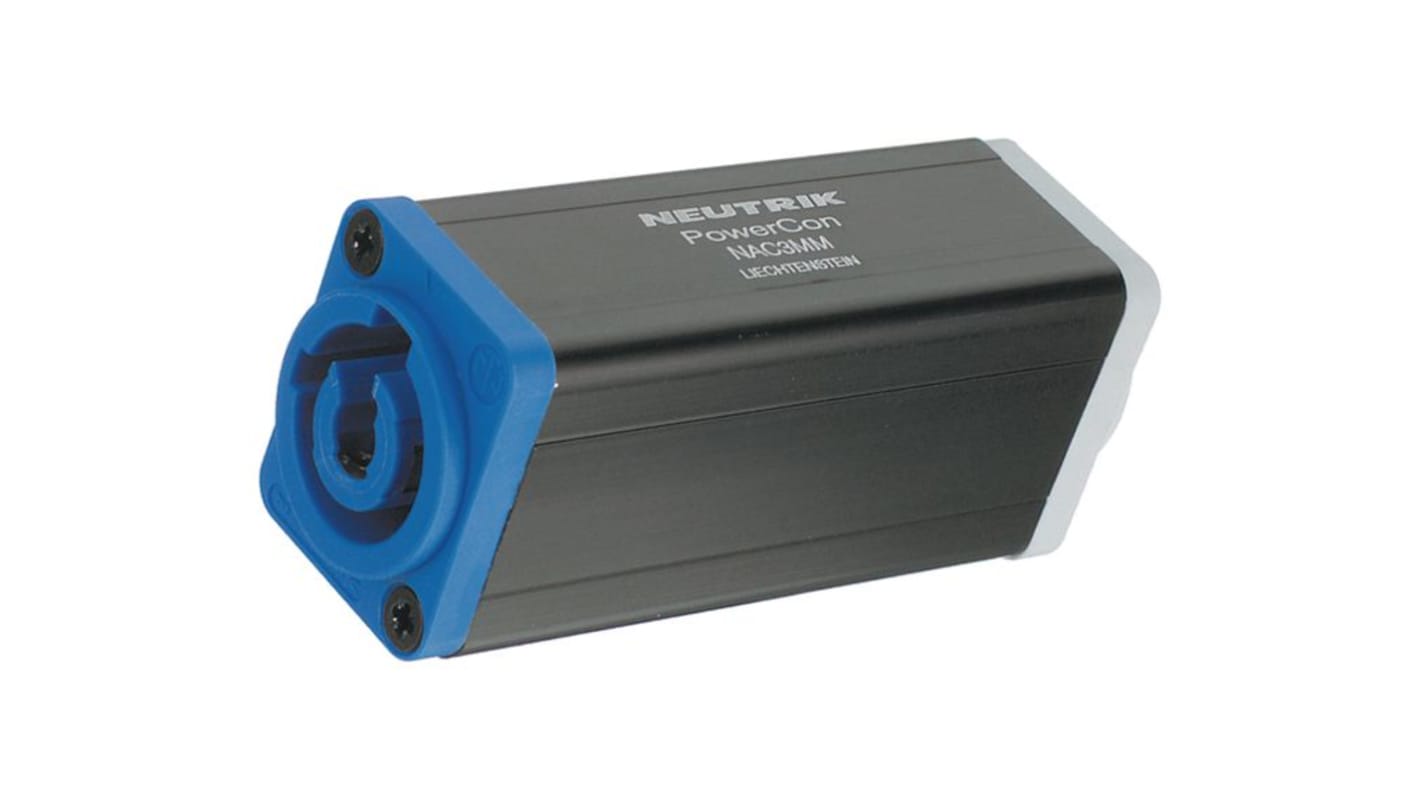 Tuerca para conector Negro Neutrik de Poliamida, para usar con powerCON TRUE1 Cables de enlace