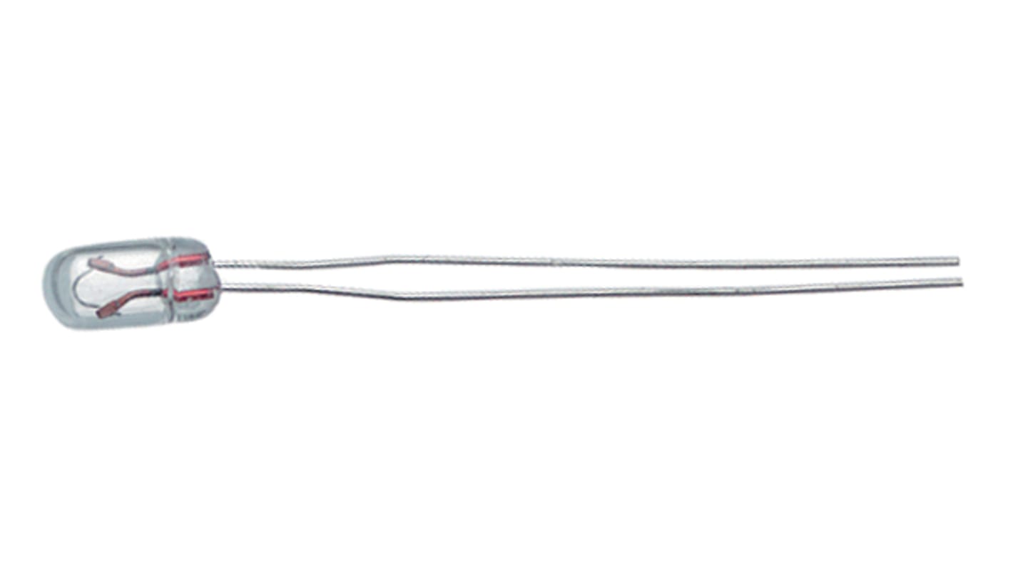 Oshino Lamps Wire Terminal Filament Indicator Lamp, 12 V, 60 mA, 16000h